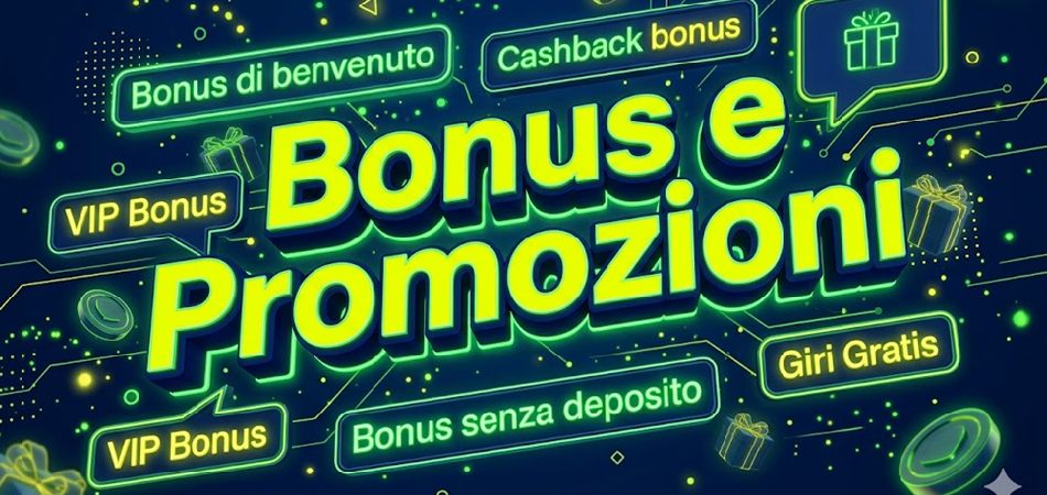 bonus e promozioni